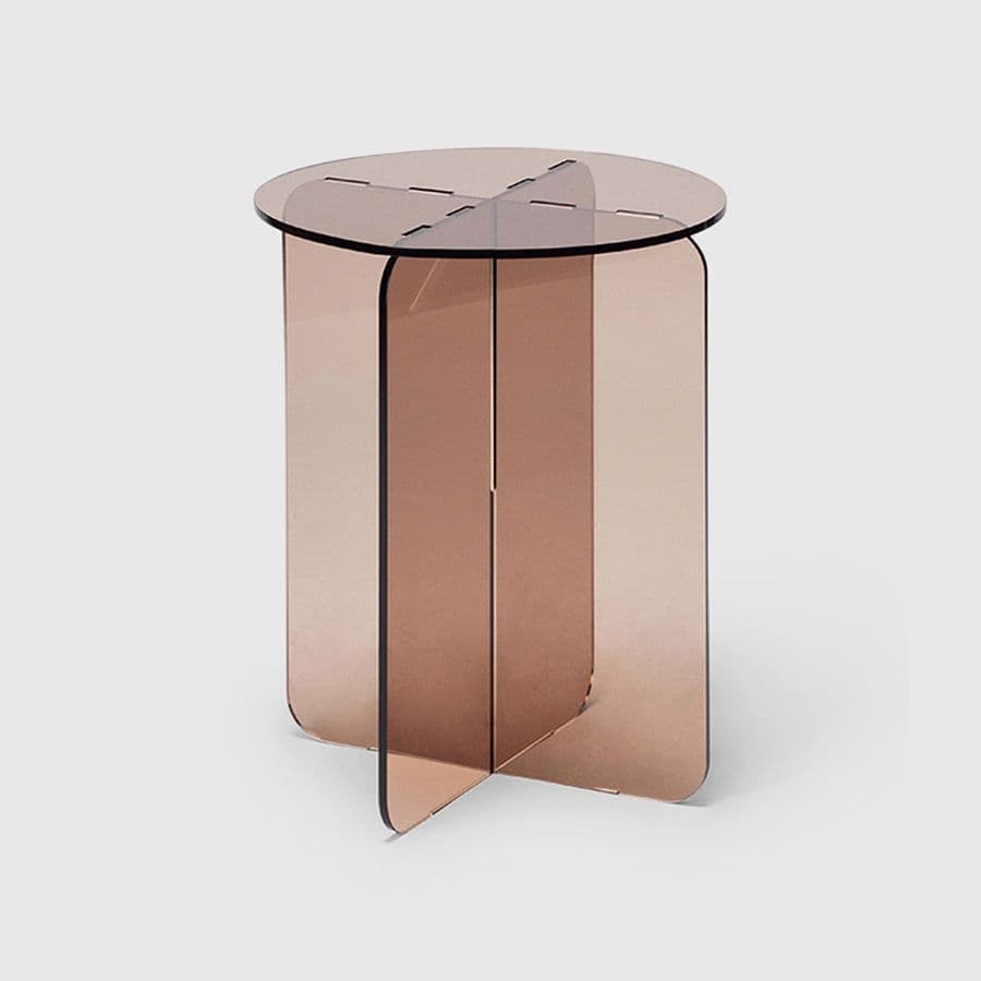 ROMA ROUND TOP SIDE TABLE | ries